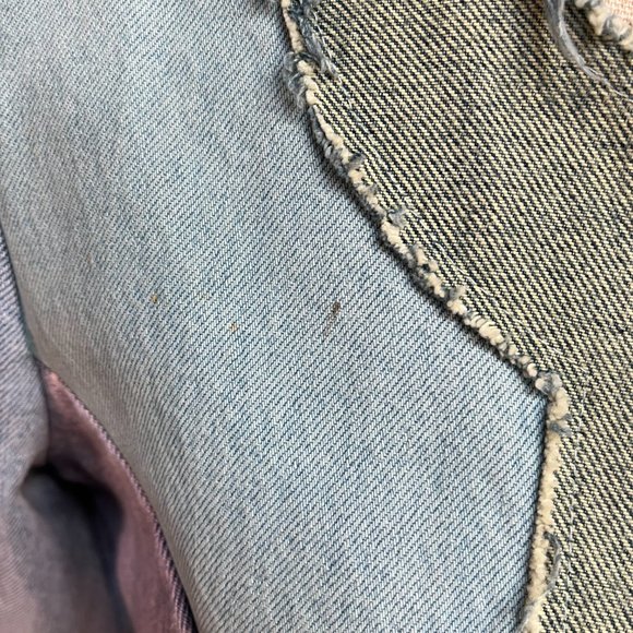 Deborah Lindquist distressed denim jacket - Picture 5 of 5